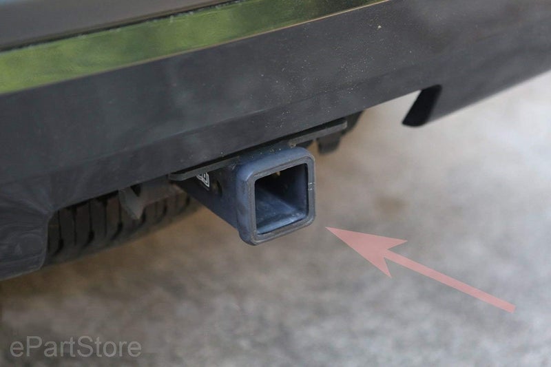 eVerHITCH Blank Metal Hitch Cover (Fits 2" Receiver, Black 3"x4") - Image 5